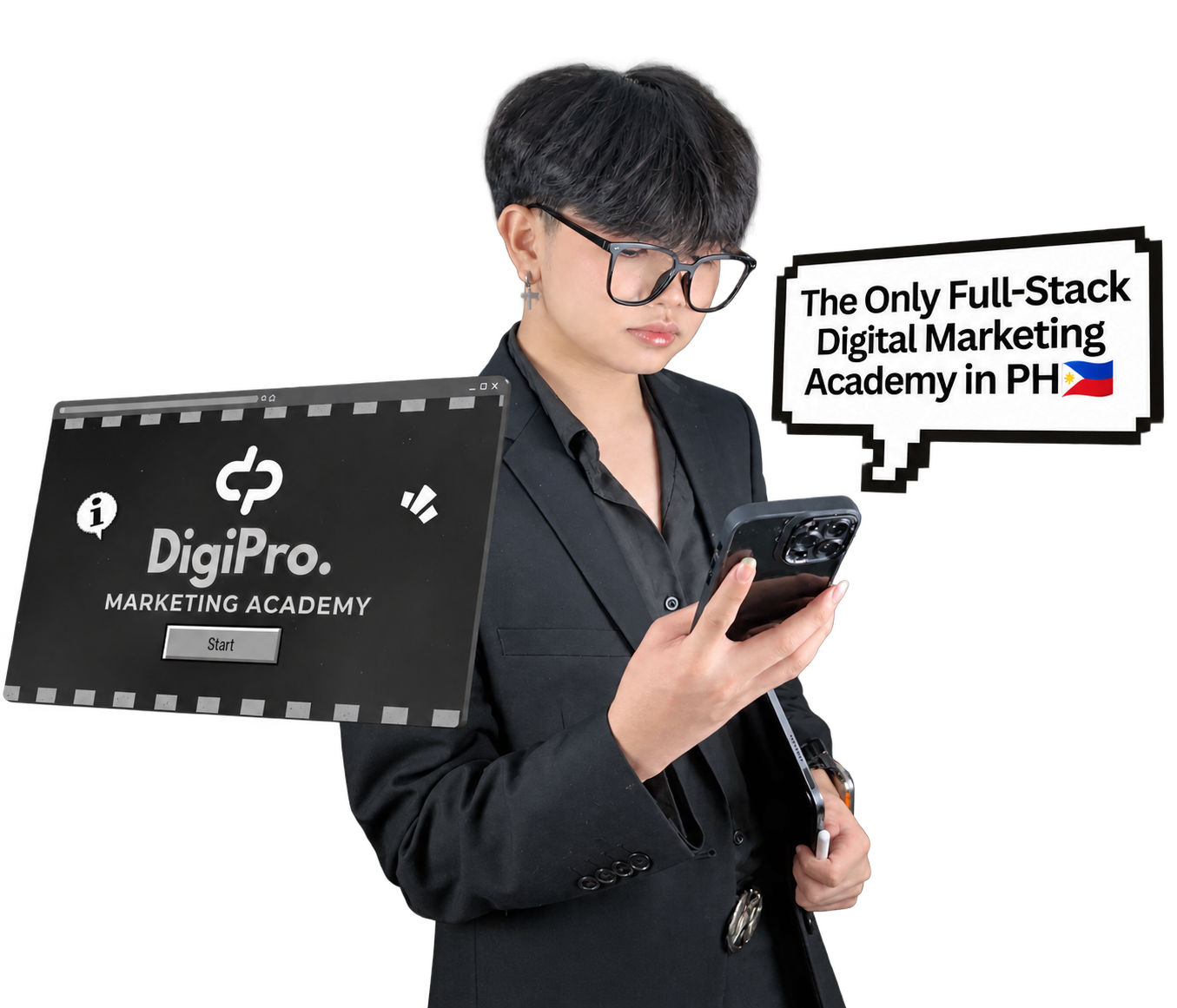 Bryce with the Digipro Marketing Academy